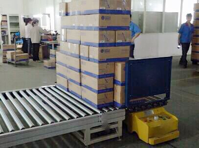 雙驅(qū)雙向背負式滾筒式AGV